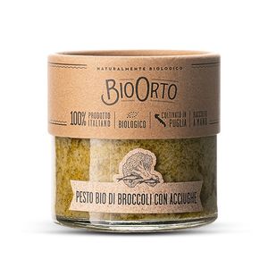 Pesto di Broccoli con Acciughe BIO 180g